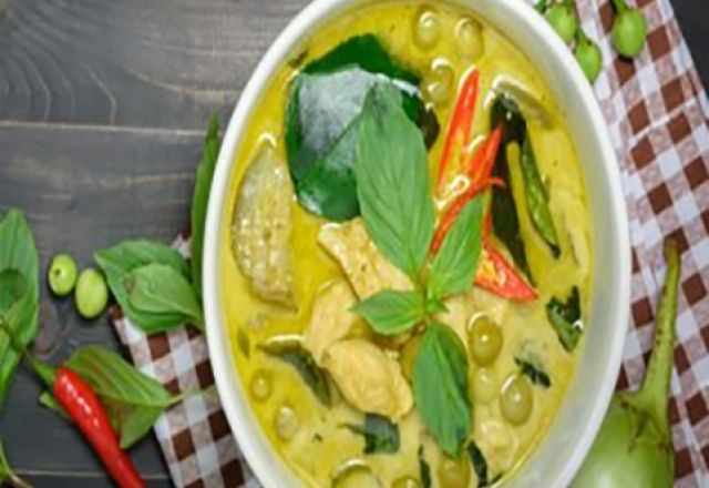 Thai Green Vegetable Curry - Scottish Slimmers