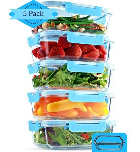 Meal Prep Containers - Glass